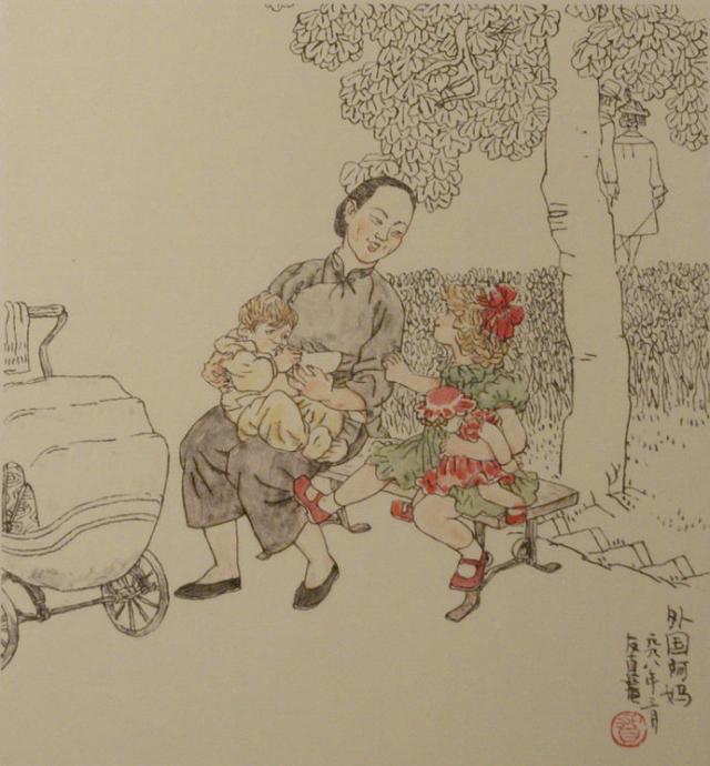 贺友直:线描《老上海风情画》