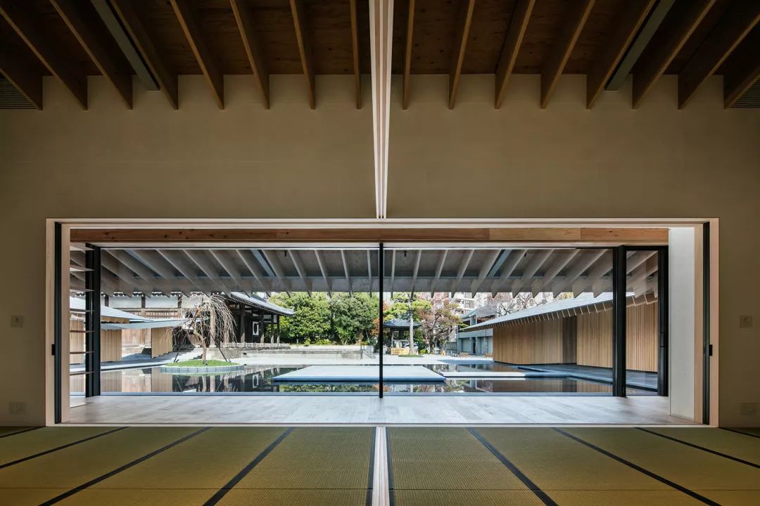 回廊·水池·舞台·寺庙 | zuishoji寺庙,东京 / 隈研吾建筑都市设计