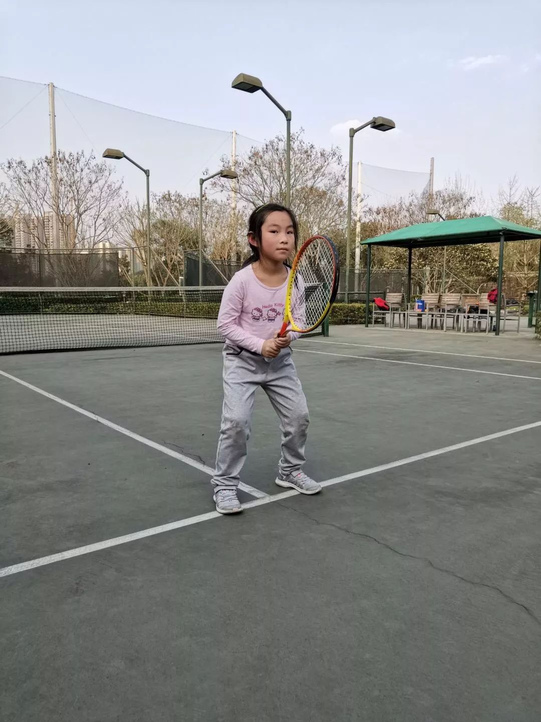 后院网球3月29日训练日志