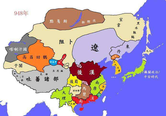 五代十国历史——后汉，五代中最短命的政权，只有三年