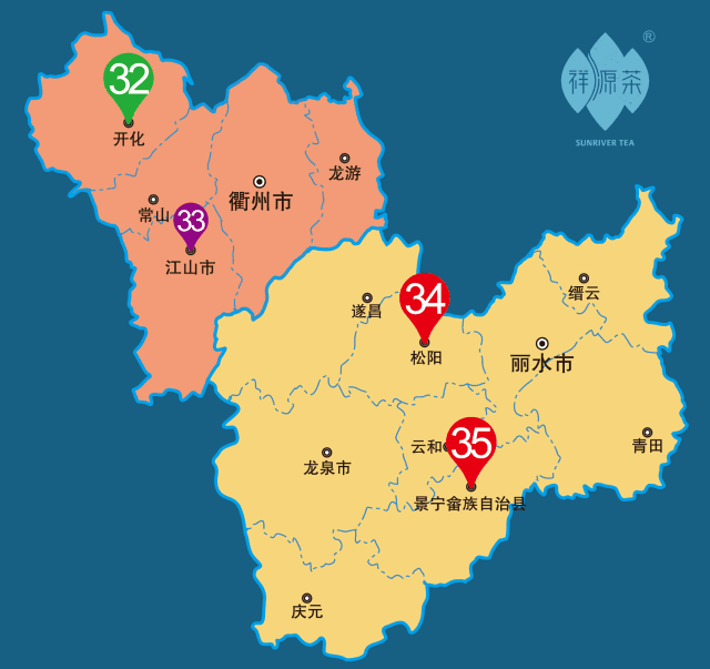 九,丽水丽水,古称处州,地理位于浙江省西南部,浙