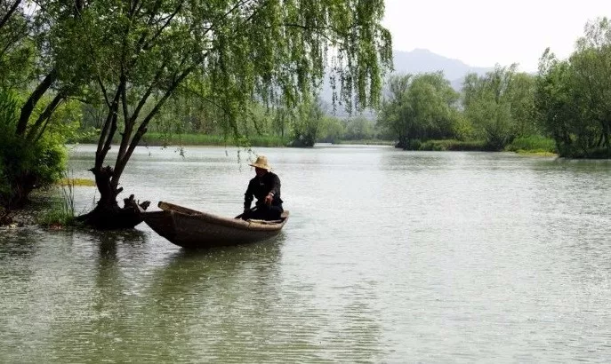 春游湖图赏