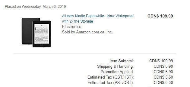 記我的第一次海淘——加拿大大亞馬遜Kindle PW4下單轉運紀實 科技 第11張