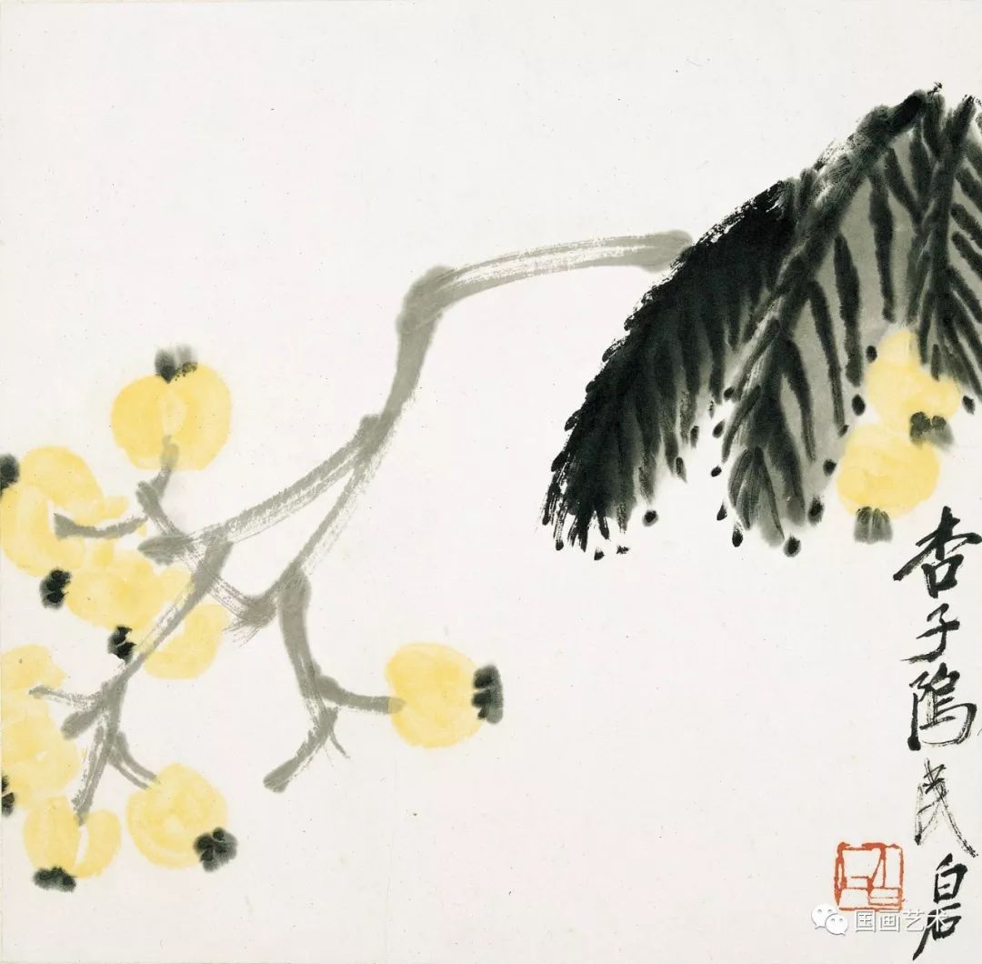 娄师白揭秘齐白石大师的蔬果画法步骤