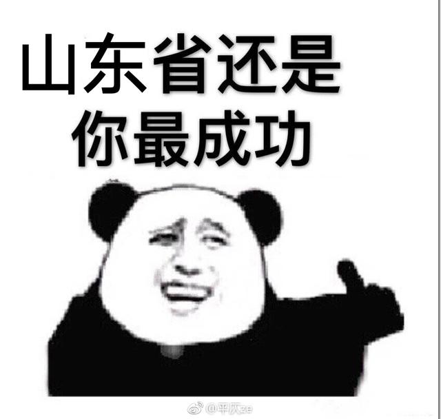熊猫头表情包:广东省还是你最成功