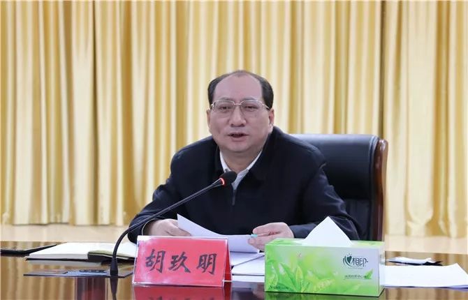 胡玖明:提升政治站位 聚焦主责主业