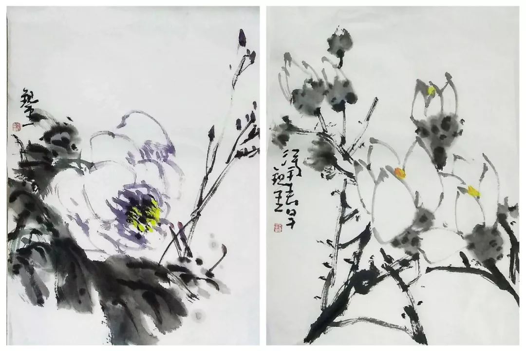 国画老师招聘_中国画教师优秀作品(2)