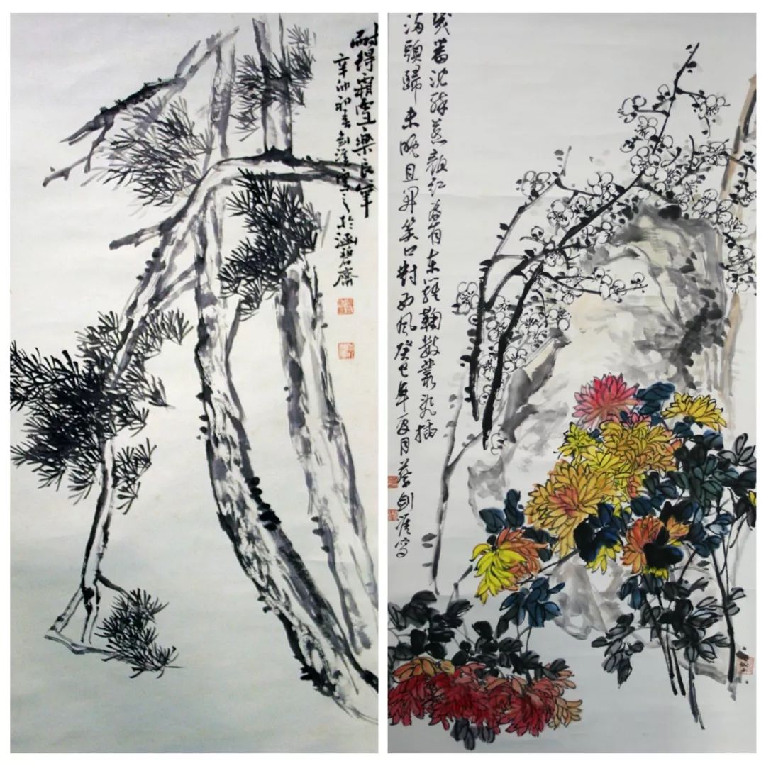 国画老师招聘_中国画教师优秀作品(2)