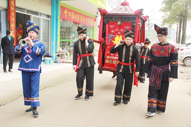 武鸣:抓紧排练歌圩节目 充分展示壮族特色_山歌