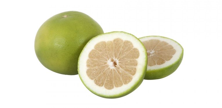 (also known as oroblanco, a green-skinned pomelo-grapefruit