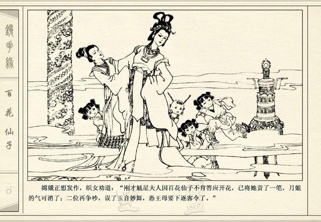 五万部经典连环画库珍藏版-镜花缘01百花仙子