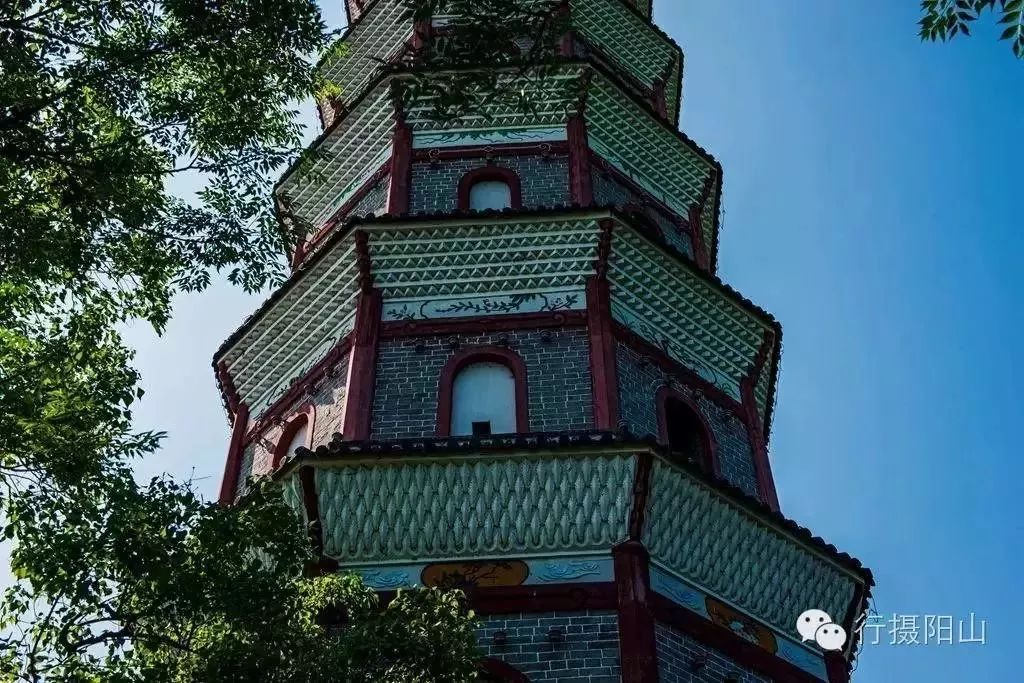 美到震撼阳山这座千年古塔惊艳了时光每一处都散发着灵空气息有没有