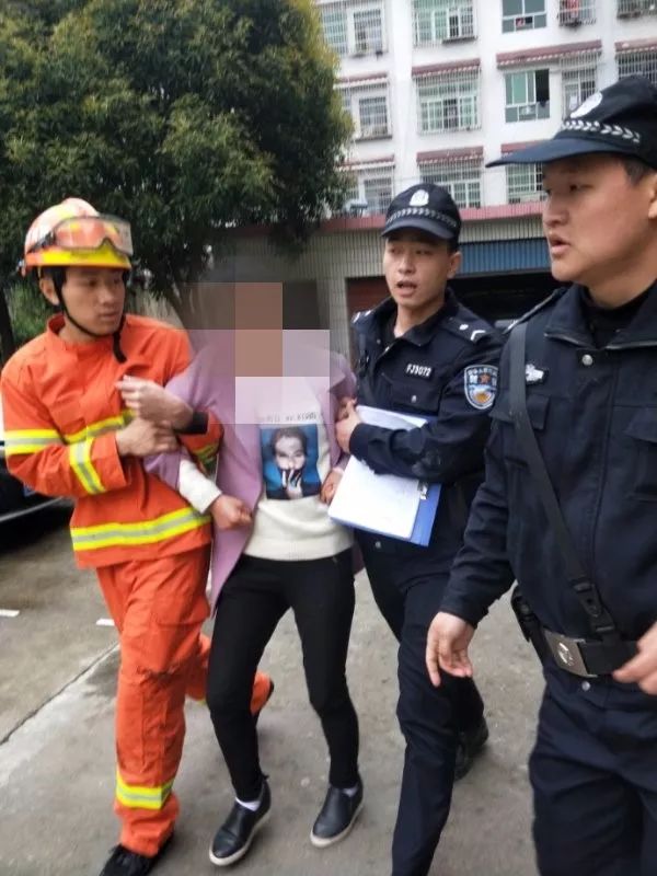 邵东这个女人要跳楼自杀