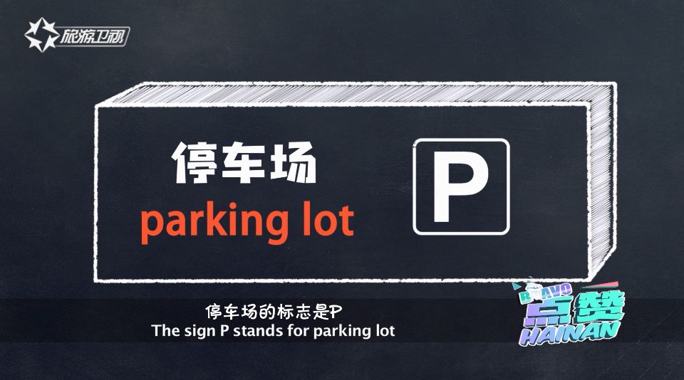 你知道停车场的"p"是哪个单词的缩写吗?