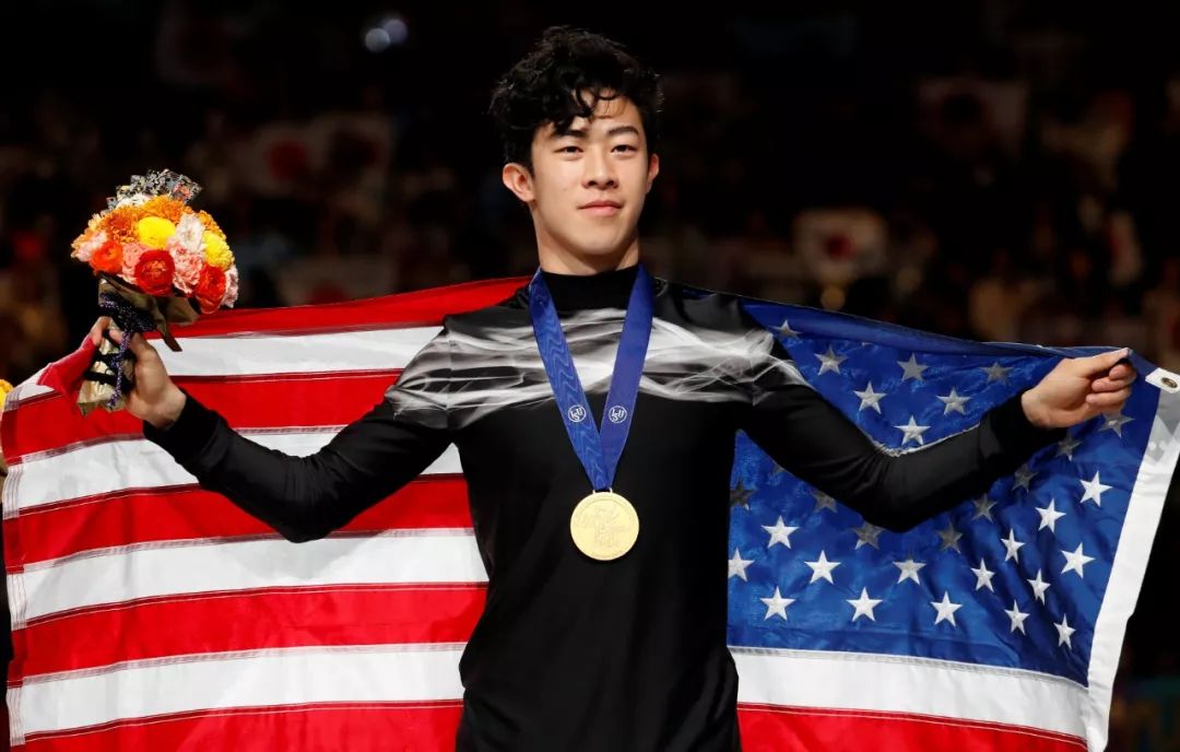 2019年3月23日,19岁的美国华裔选手陈巍(nathan chen)在日本琦玉举行