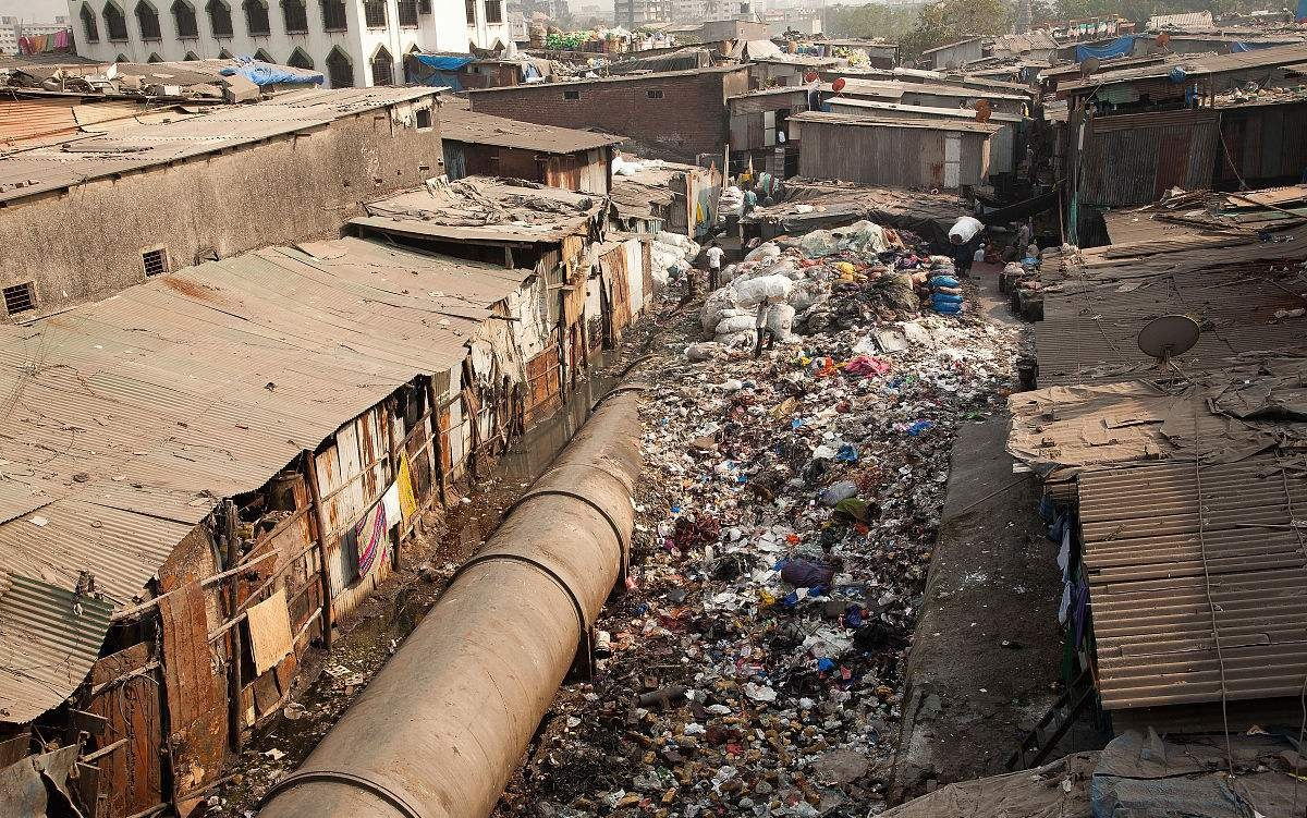 达拉维贫民窟GDP_贫民窟恐成疫情 定时炸弹 ,为何印度难解决贫民窟问题