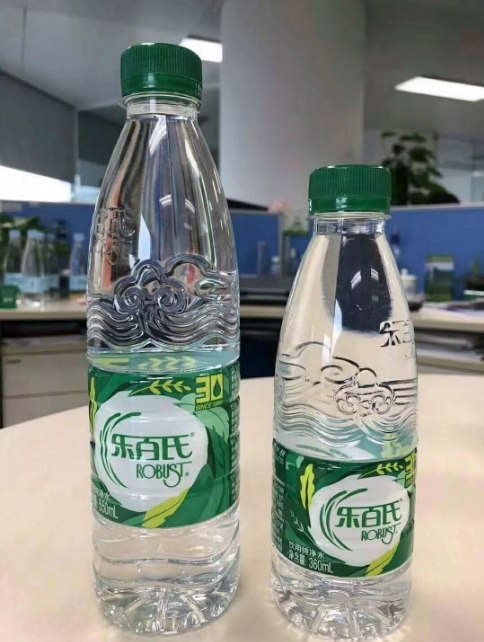 此次乐百氏推出的瓶装水在品质,口感上保持如一,乐百氏瓶装水推出360