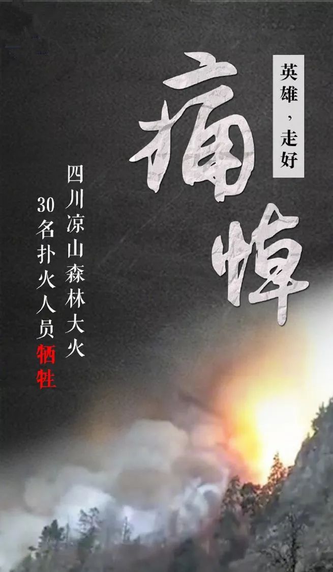 3月30日18时许,四川省凉山州木里县雅砻江镇立尔村发生森林火灾