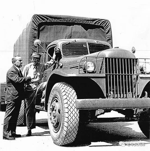 道奇t234抗战中美国援助给中国的特供版中型卡车