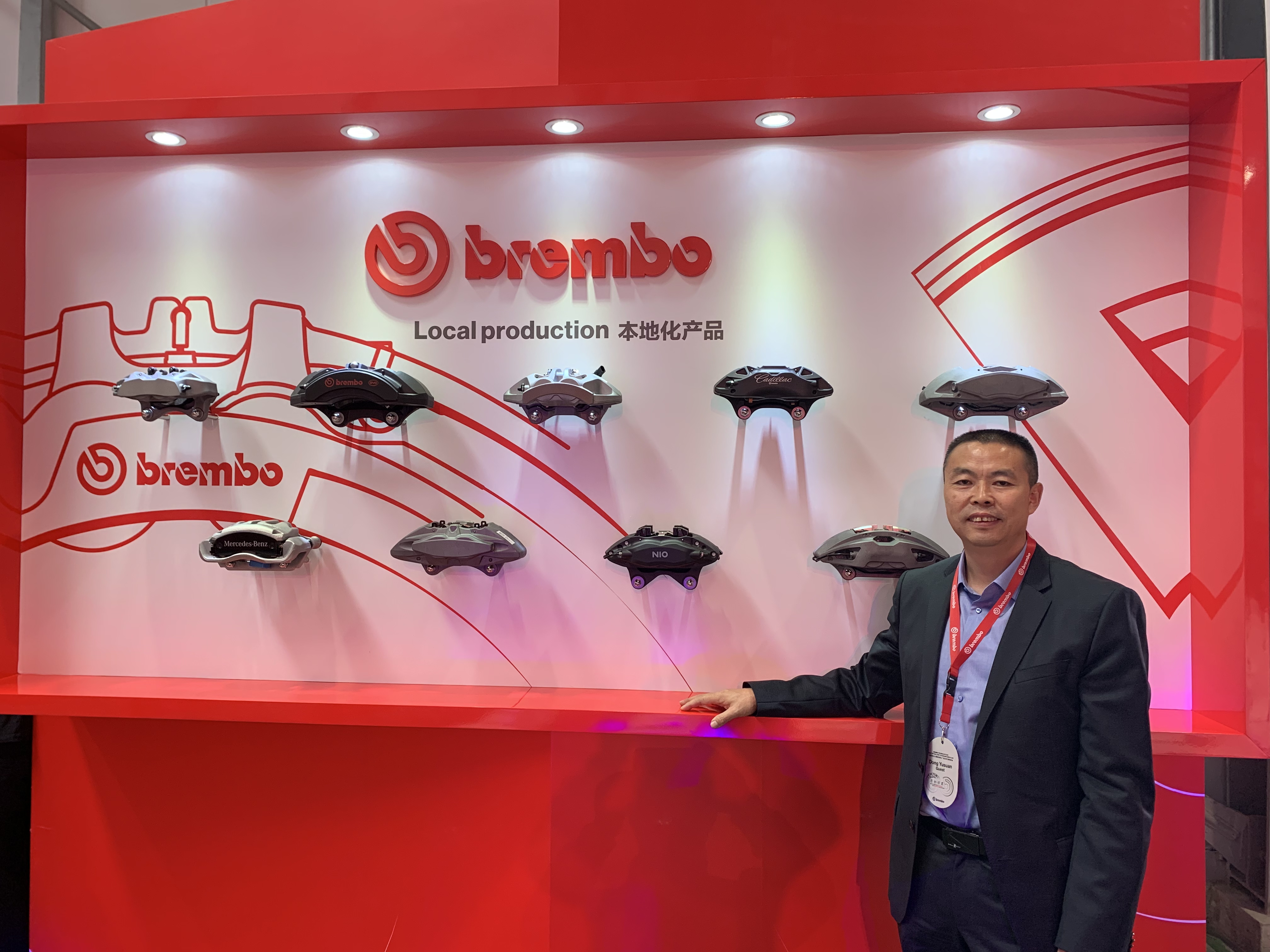 更多国产豪车将标配brembo制动系统其铝制卡钳南京新工厂正式开始量产