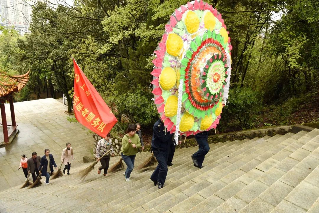 祭奠上高会战抗日英烈,继承革命先烈遗志,增进爱党爱国意识