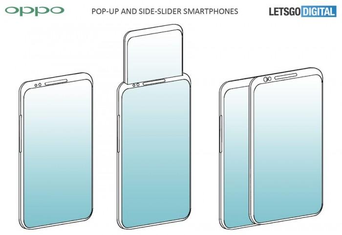 眾友商羨煞了！OPPO再出腦洞新專利：側滑/彈出第二塊螢幕 科技 第2張