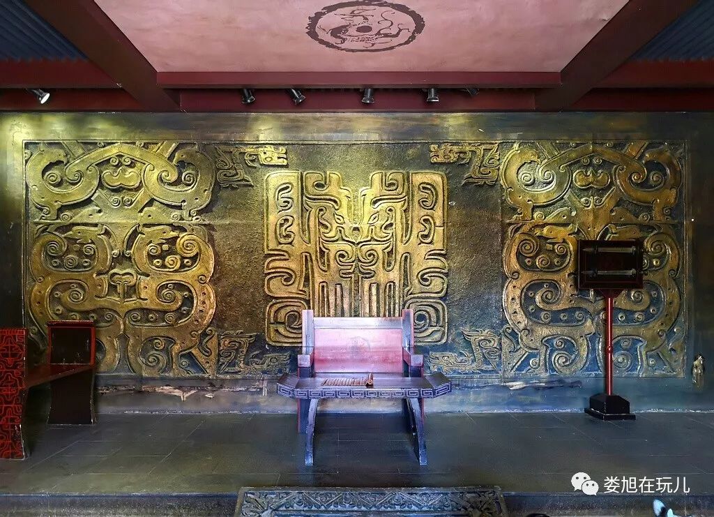 呈现出秦汉时期西楚文化的各个方面项府之内利用场景 沙盘 绘画和雕塑