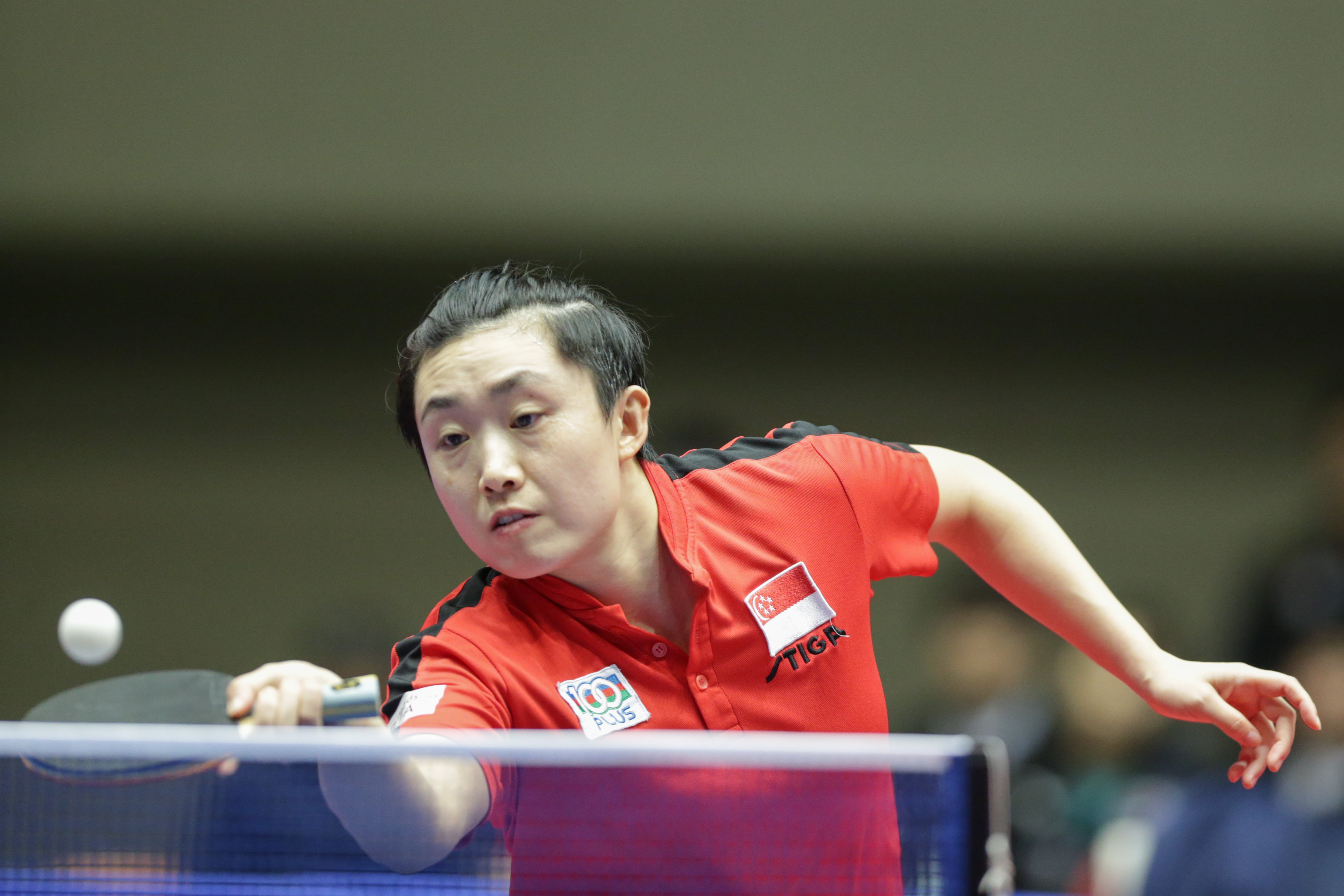 乒乓球亚洲杯小组赛冯天薇晋级八强