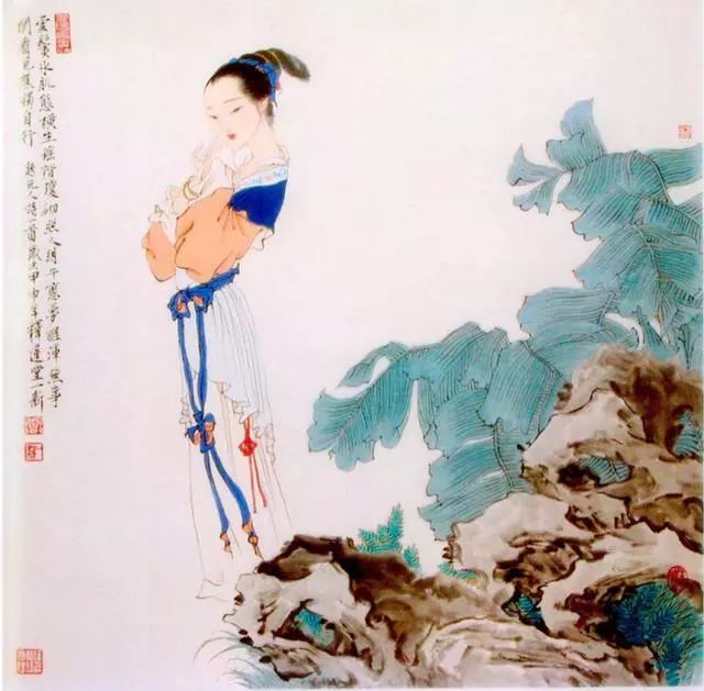 古代唯美经典仕女图国画欣赏