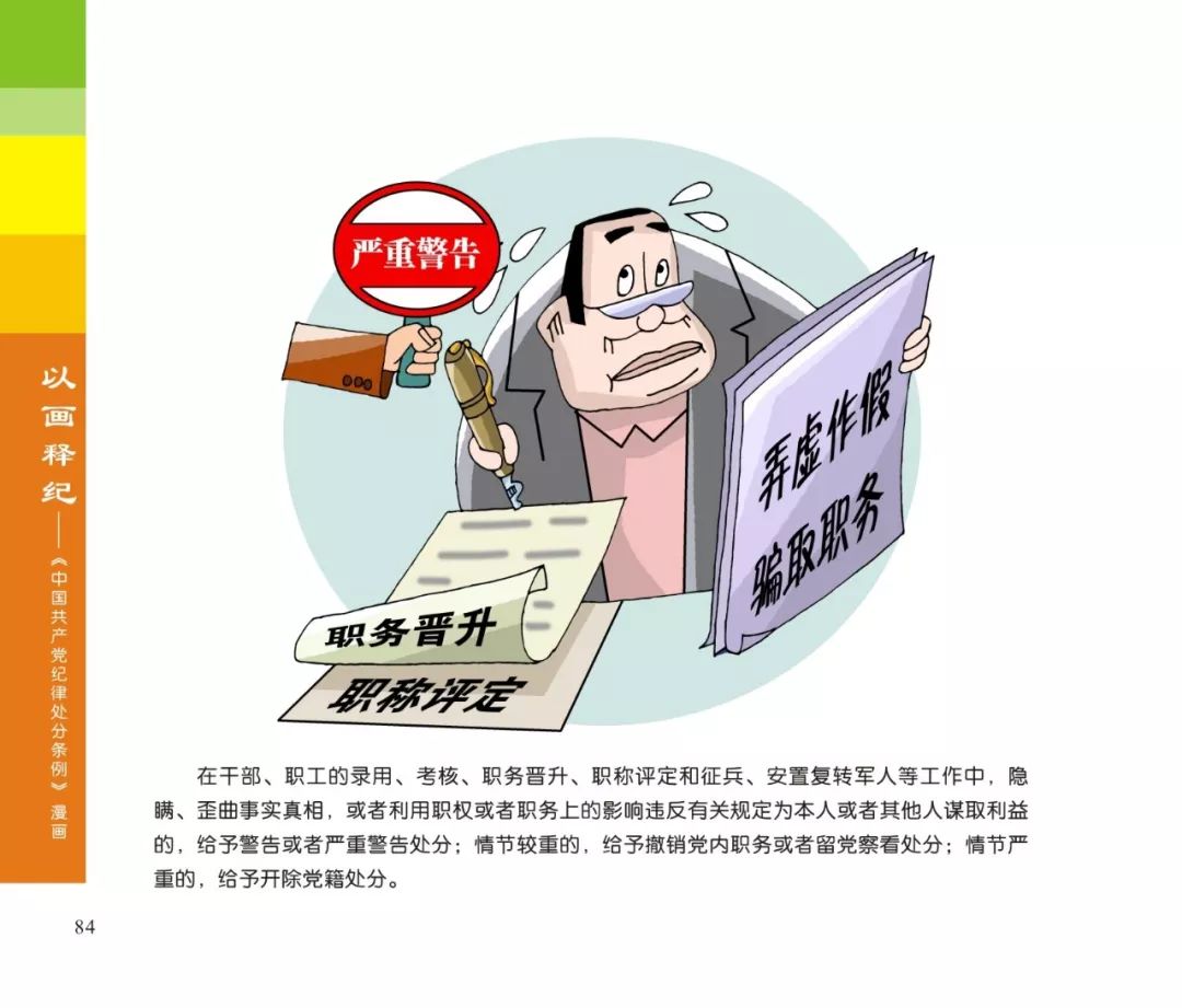 【廉洁河套】以画释纪来啦!第七章对违反组织纪律行为