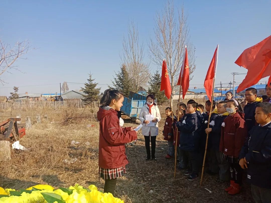 嘉荫县乌云镇|祭扫烈士陵园 缅怀革命先烈