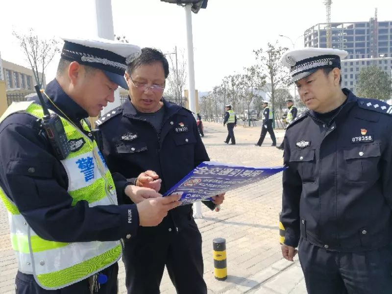 今年清明假期适逢"三月三"独山农俗庙会,支队第六勤务大队安排部署