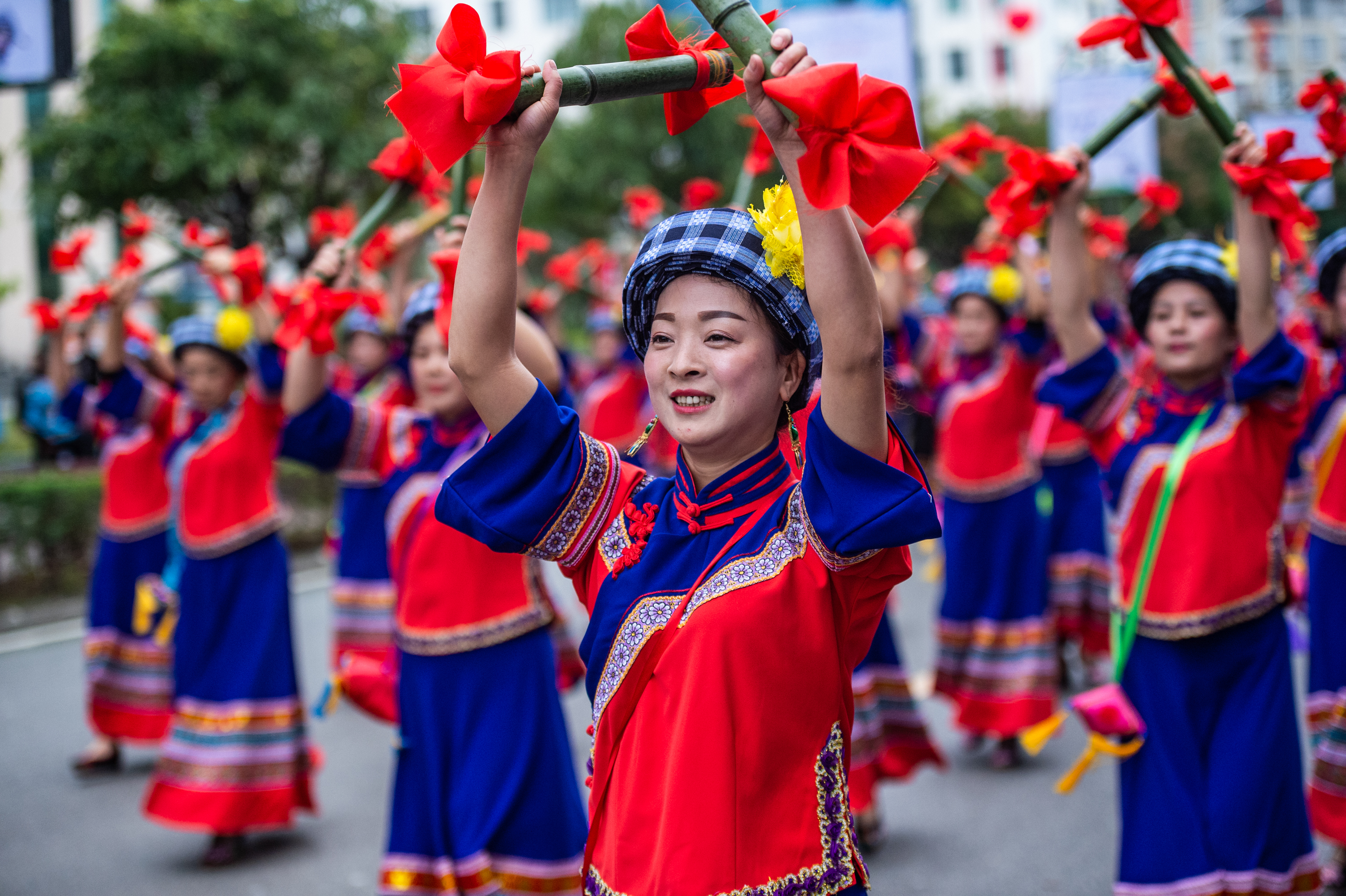 贵州望谟:喜迎"三月三"