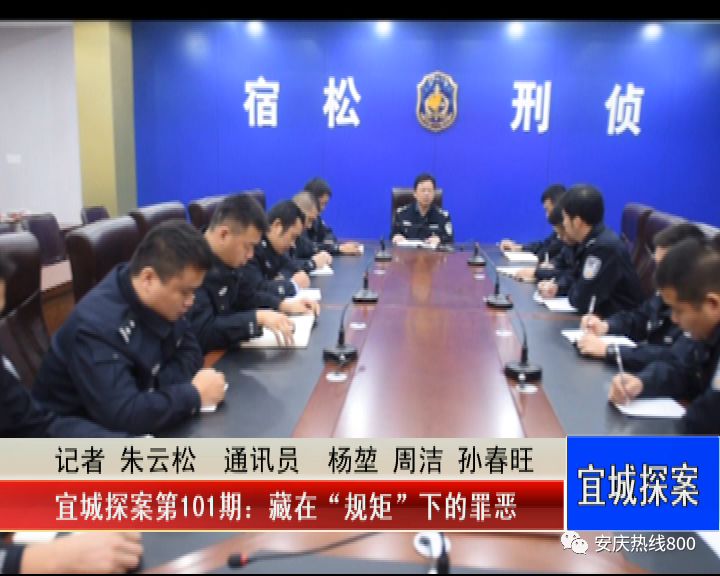 宜城探案警方重拳出击宗族恶势力犯罪集团终覆灭