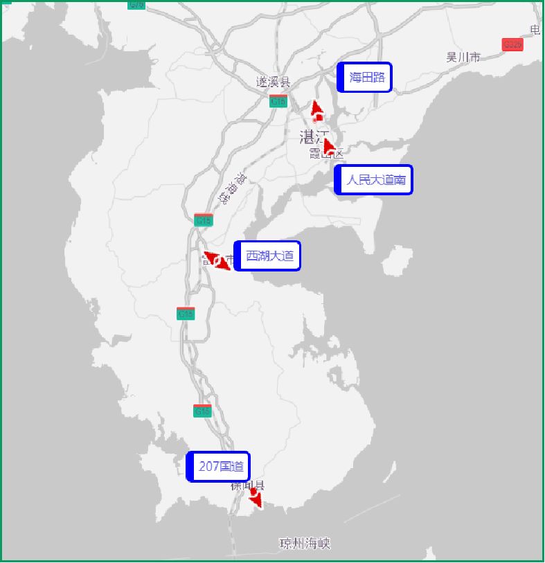 湛江有多少人口多少区县_湛江人口热力图