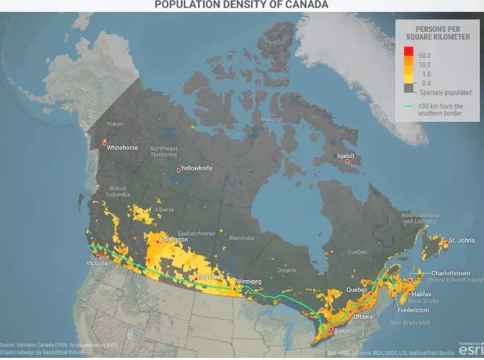 加拿大人口增长_加拿大人口分布(2)