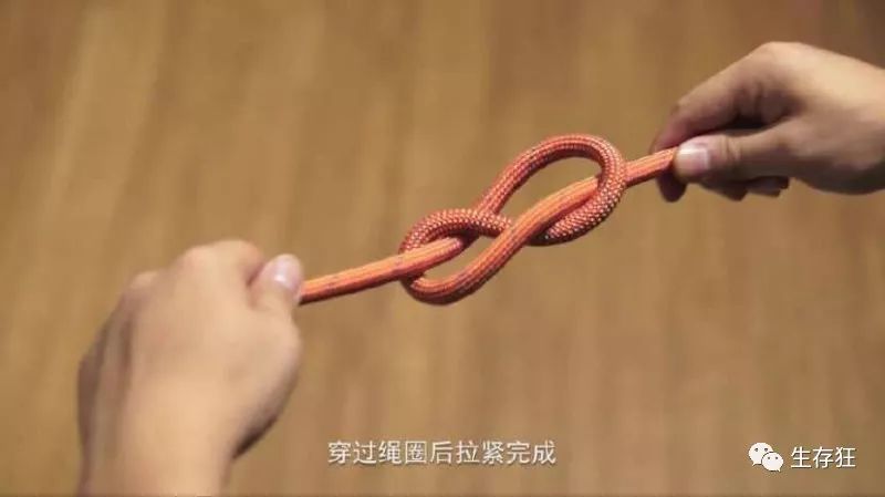 【狂人打结】-- 8字结