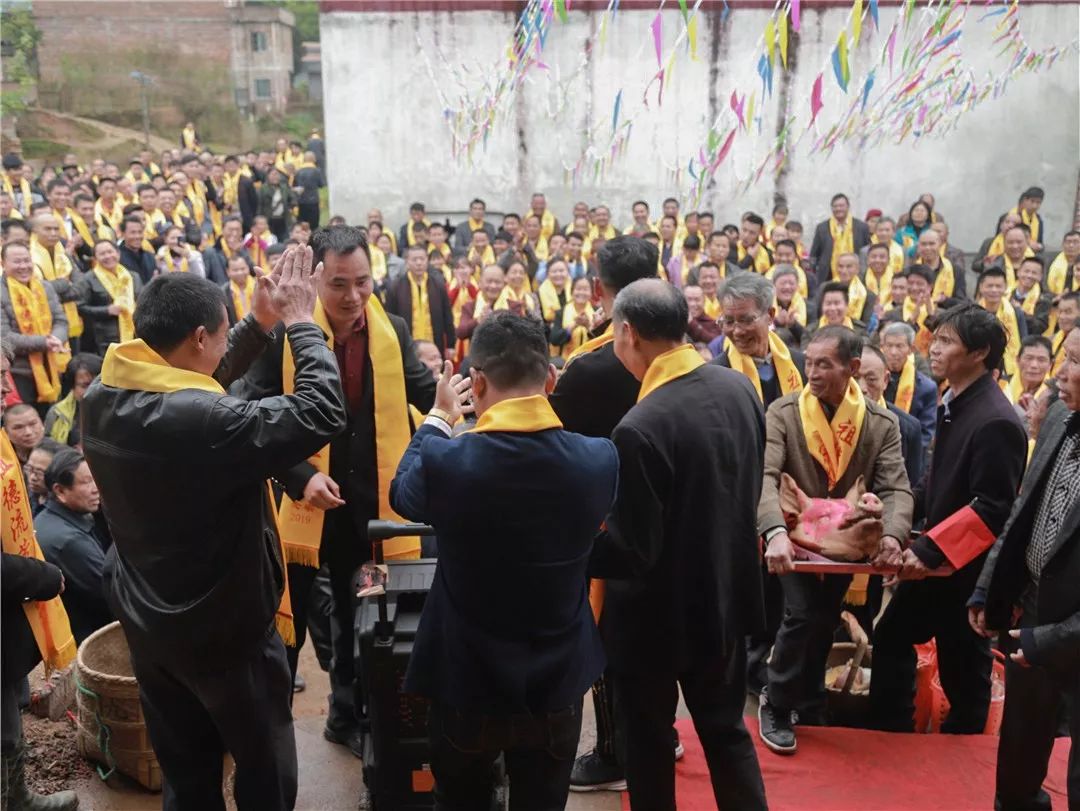 场面壮观陈氏绰公银坑竹溪开基1413年祭祀大典圆满举行