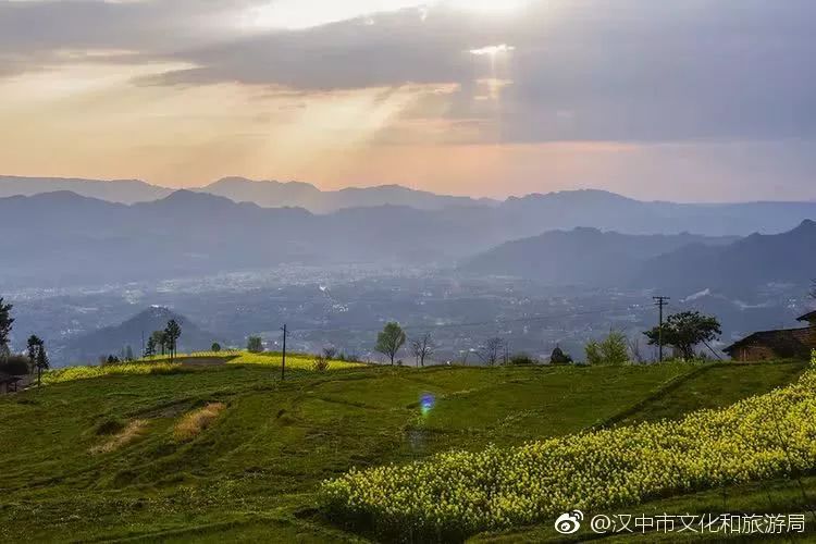 登大汉山,俯瞰南郑秀美风光_汉中市