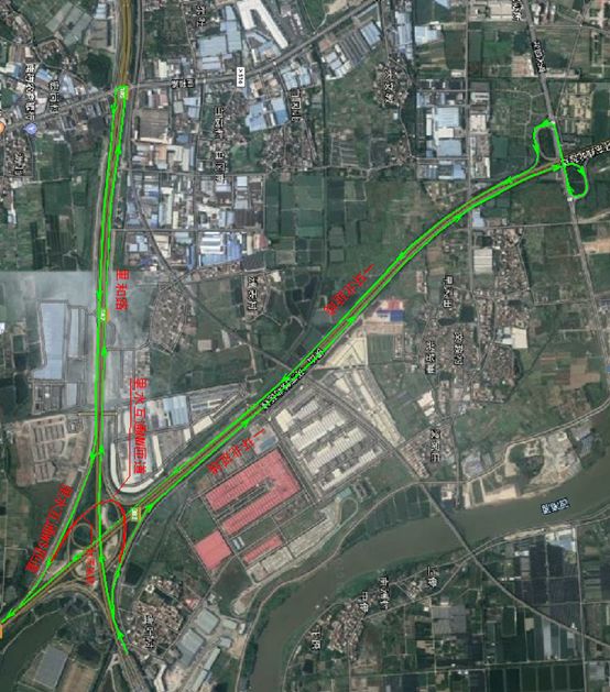 佛山一环高速化进程:广佛肇高速里水互通道路施工封闭绕行指引