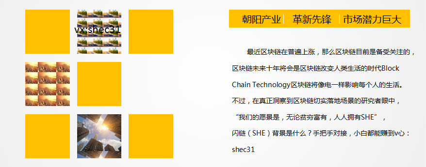 【新闻报道】She闪链计划是骗局吗 she闪链计划靠谱吗？