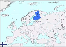 芬兰人口面积_芬兰人口分布图(2)