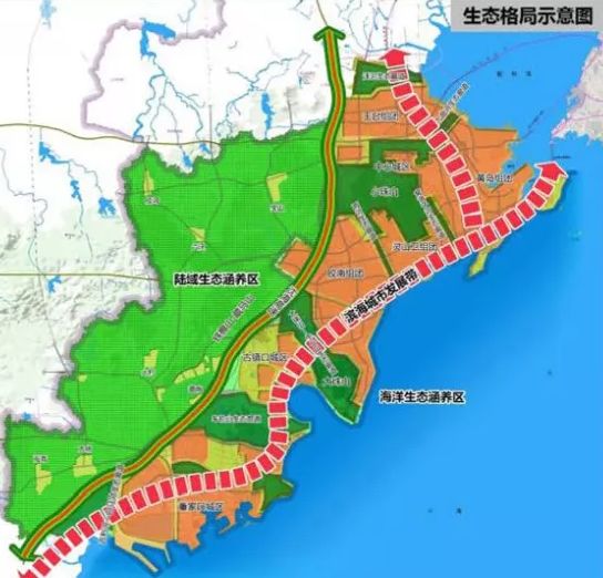 一张图看懂:青岛西海岸新区2018-2035年总体规划!
