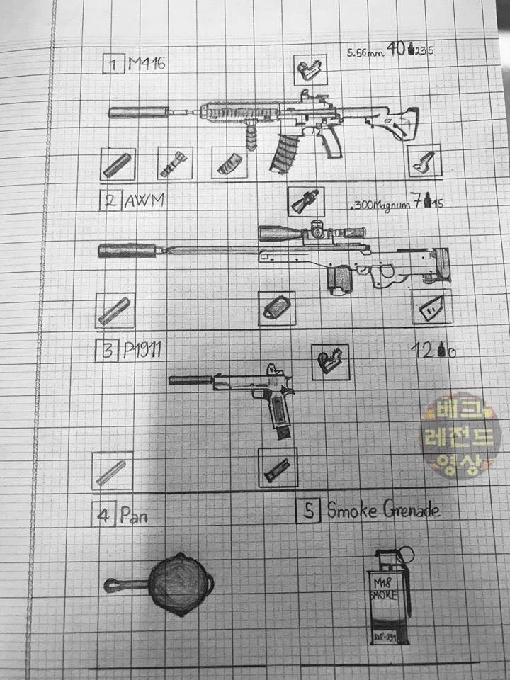 其中含有满配p1911和m4.除此之外22发备弹的awm也格外引人注目.