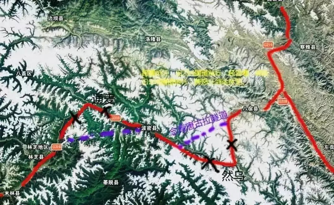 川藏铁路施工有多难？不是难于上青天，是真的要上天！_海拔