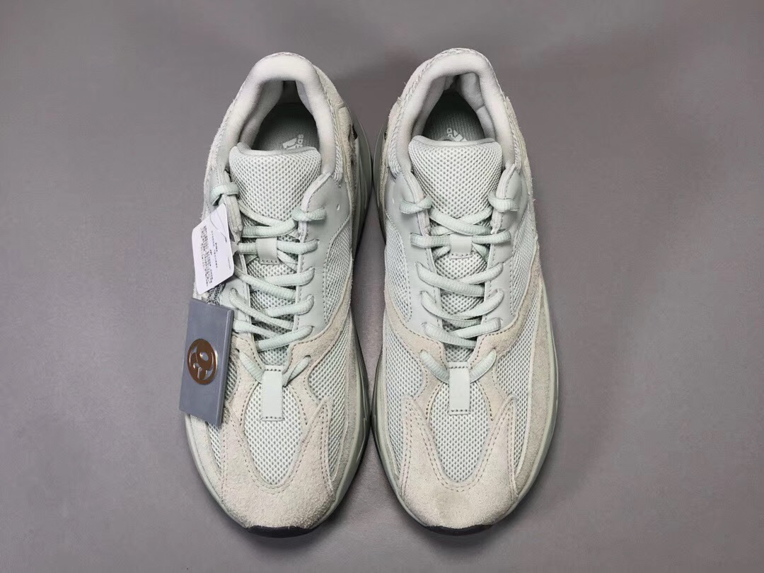 高仿椰子yeezy700海盐salt会不会一眼假顶级fake和正品区