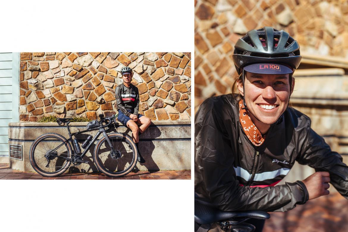 她一个单车旅行家，为什么要参加虐人的LR100