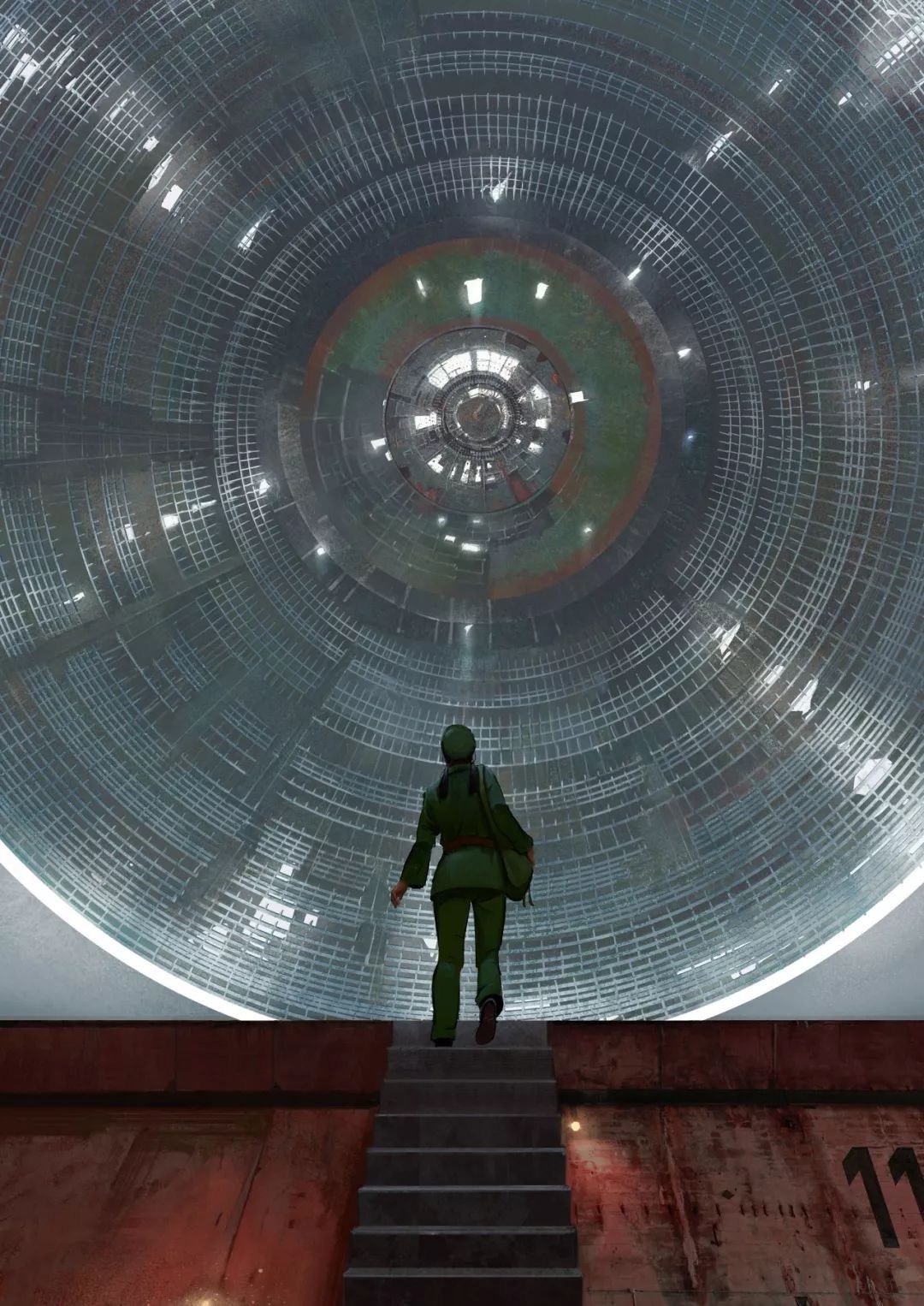 《三体艺术插画集·红岸基地》 by 朱老ber"《三体》是一部惊世之作