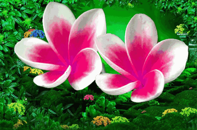 壁纸 花 桌面 640_421 gif 动态图 动图