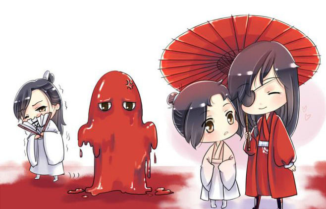 天官赐福:火烧神庙的血雨探花?哥哥的小怂包?论花城的